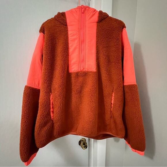 FREE PEOPLE Lead The Pack Fleece Jacket Size Medium - Picture 8 of 15